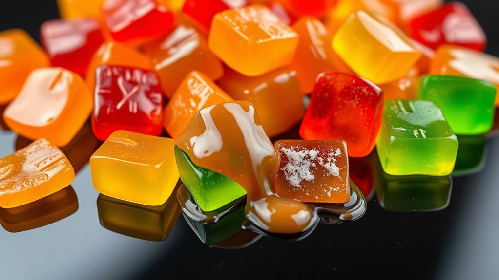 softening hard gummy candy
