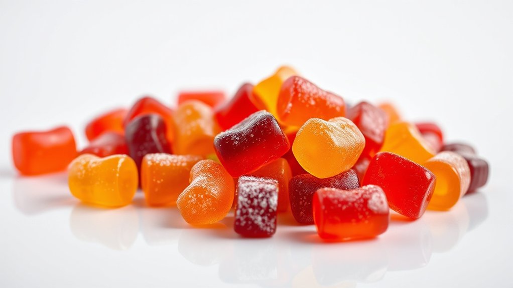 sugary gummies harm health