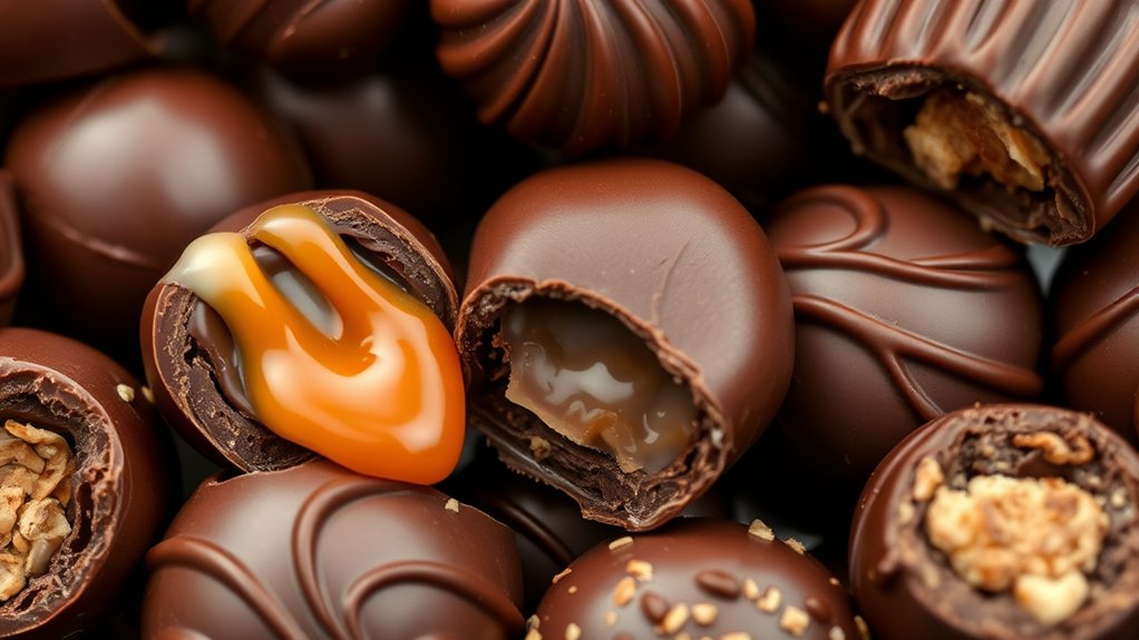 unexpected fillings and textures