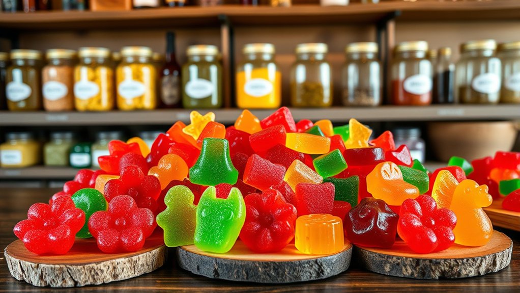 unique artisanal gummy flavors