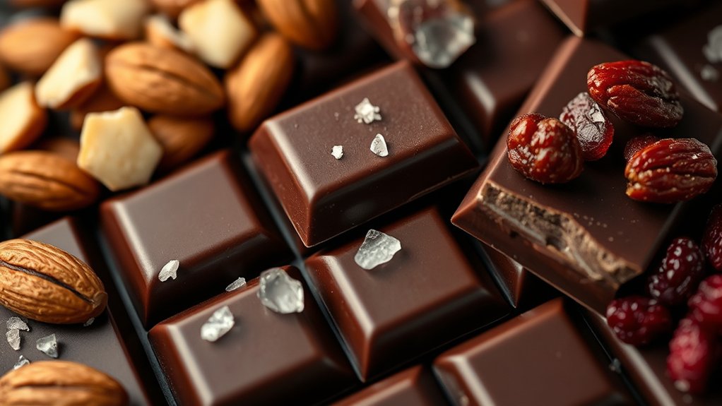 unique flavors enhance chocolate
