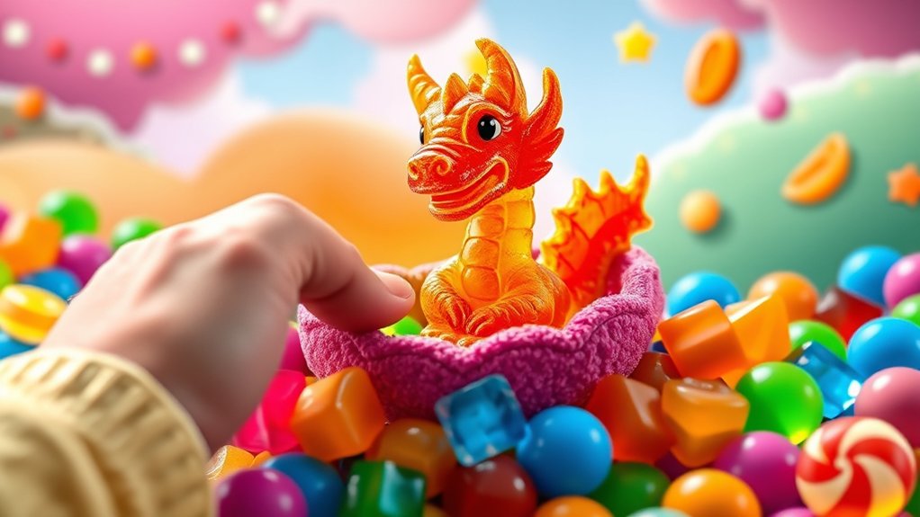 unlock gummy dragon levels
