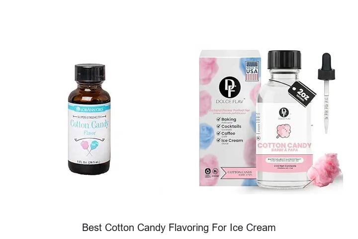 Best Cotton Candy Flavoring For Ice Cream That Amazes!