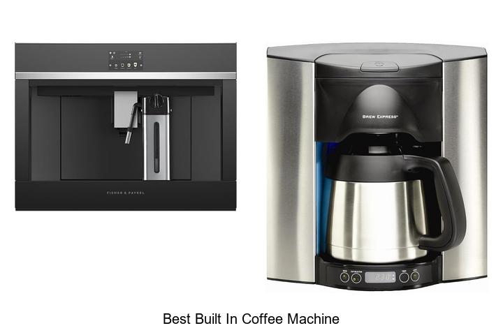 best built in coffee machine