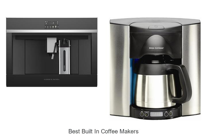 best built in coffee makers